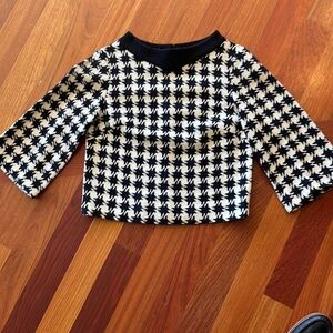 Vintage herringbone top